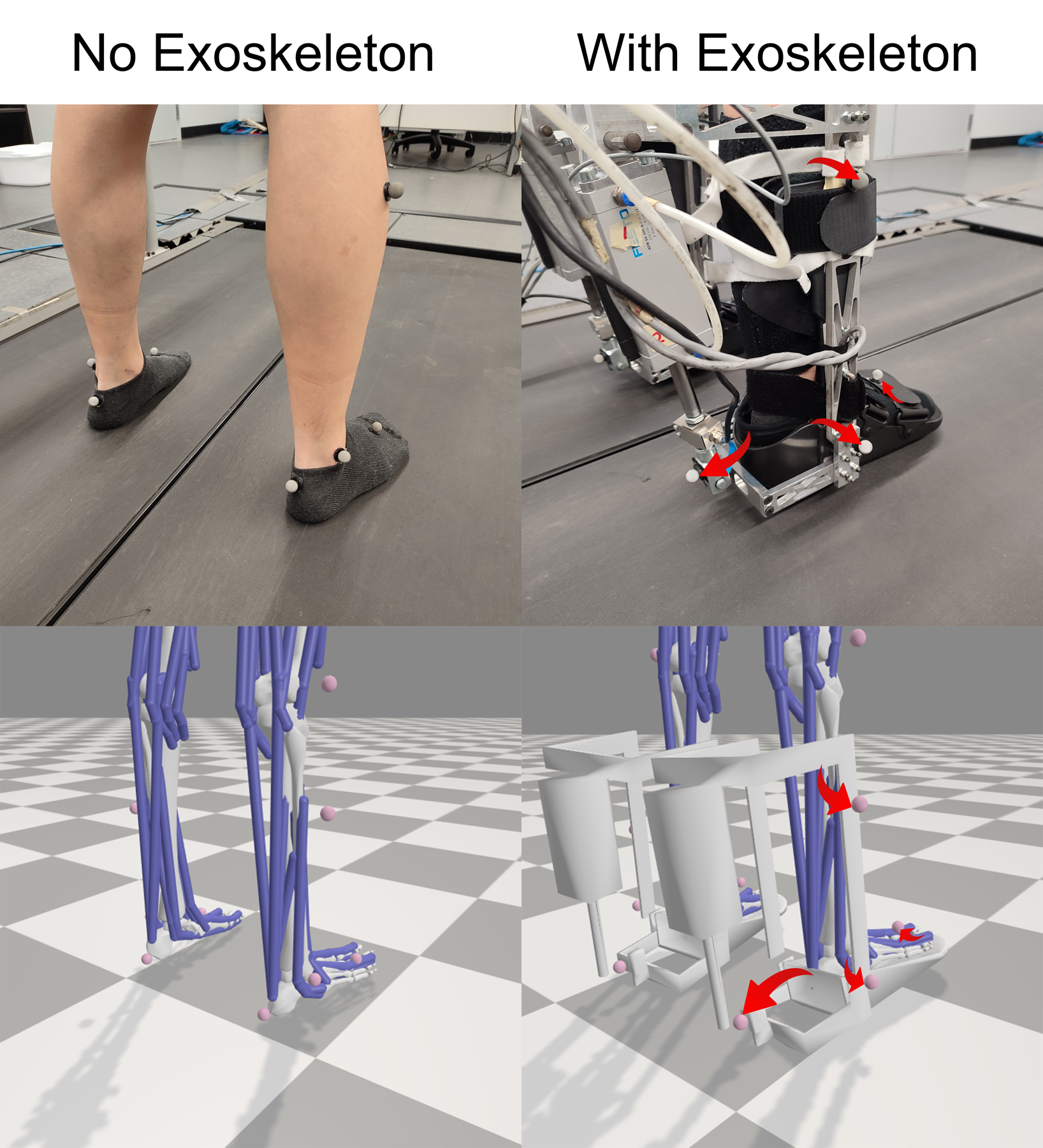 Gait analysis for exoskeleton-assisted walking